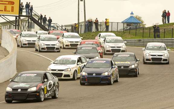 International debut for Jetta TDI Cup picture #6