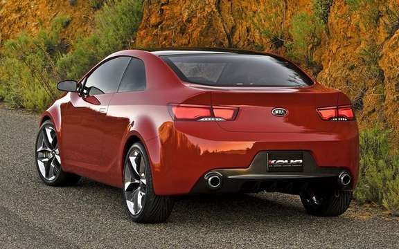 Kia KOUP concept of a new model series which promises picture #2