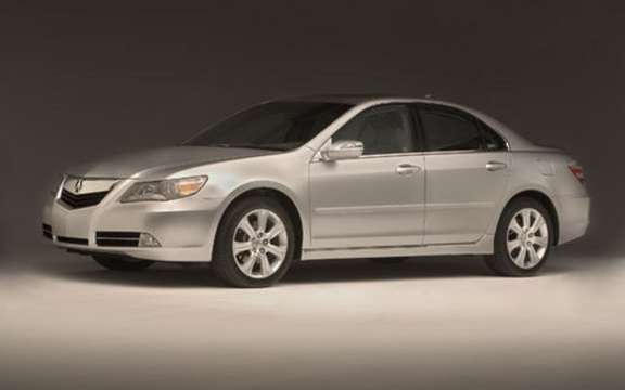 Presentation of the 2009 Acura RL sedan completely redesigned picture #7