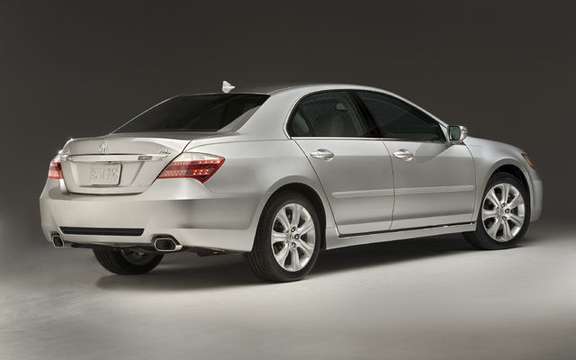Presentation of the 2009 Acura RL sedan completely redesigned picture #2