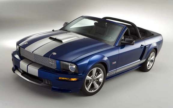 Ford presents the 2008 Mustang Shelby GT convertible