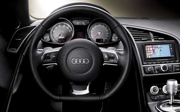 Audi R8 car chosen the most efficient and best model of the year 2008 picture #5