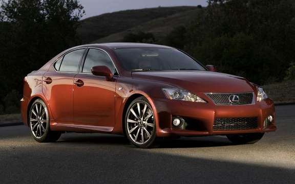 Lexus IS F 2008 for sale at Lexus dealers across Canada picture #2