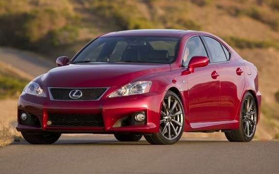 Lexus IS F 2008 for sale at Lexus dealers across Canada picture #3