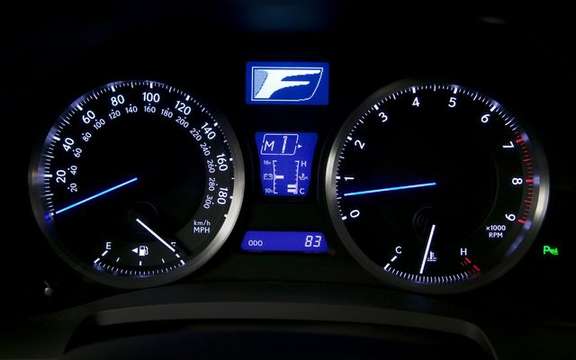 Lexus IS F 2008 for sale at Lexus dealers across Canada picture #5