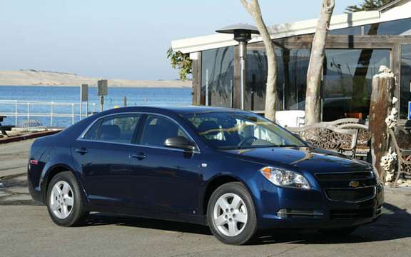 Chevrolet Malibu elue North American Car of the Year 2008