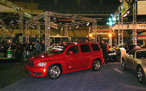 Tuning Salon SCP Canadian premiere unveiling of the Chevrolet HHR SS 2008