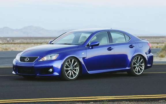 A large sports sedan Lexus IS-F 2008 picture #2