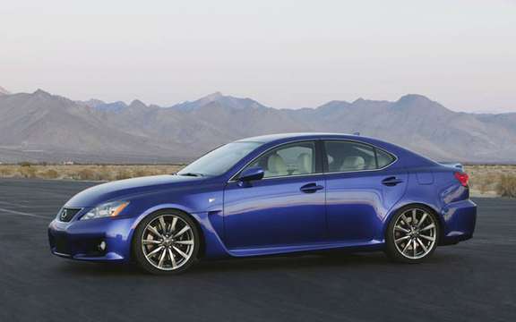 A large sports sedan Lexus IS-F 2008 picture #7