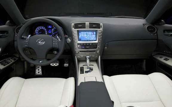 A large sports sedan Lexus IS-F 2008 picture #8