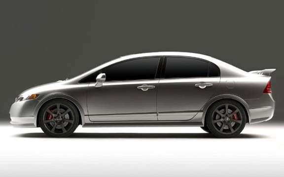 Honda Civic Si 2008 has four doors! picture #9