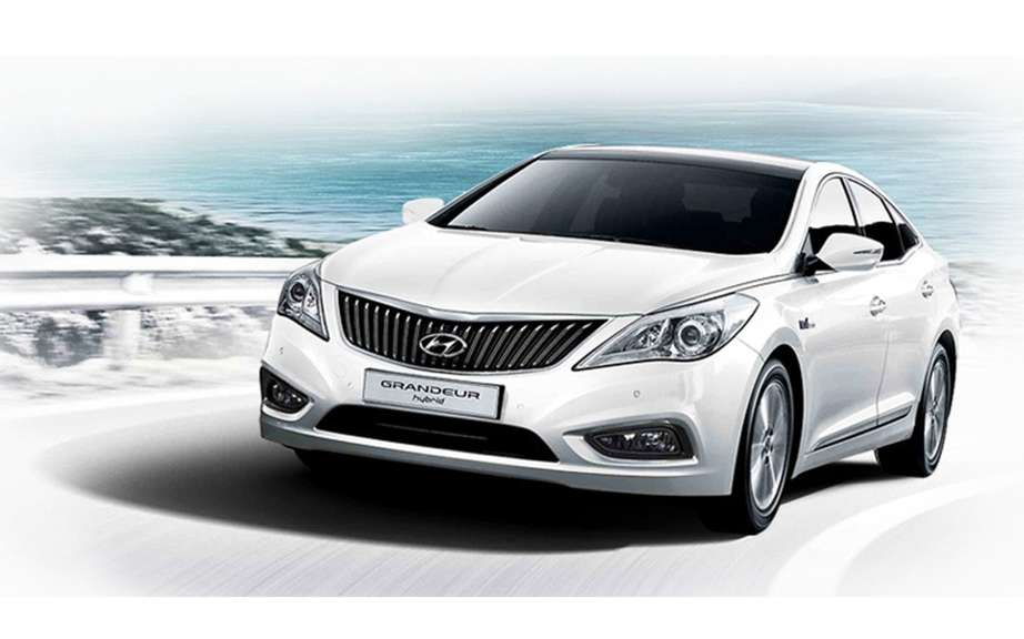 Hyundai Grandeur hybrid introduced in South Korea picture #1