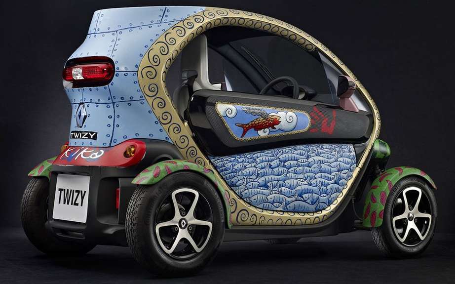 Renault Twizy Art Car auction picture #6