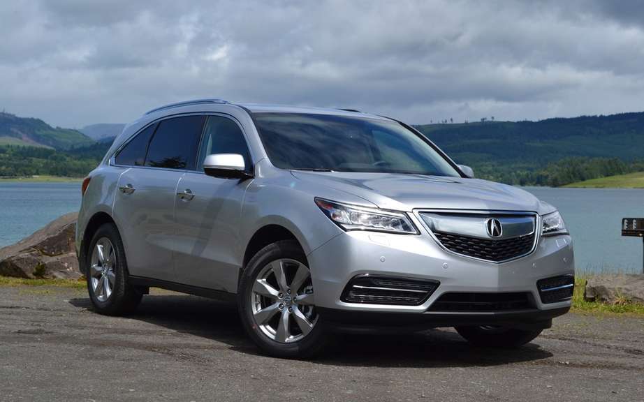 Acura recalls 3 074 MDX 2014 in Canada