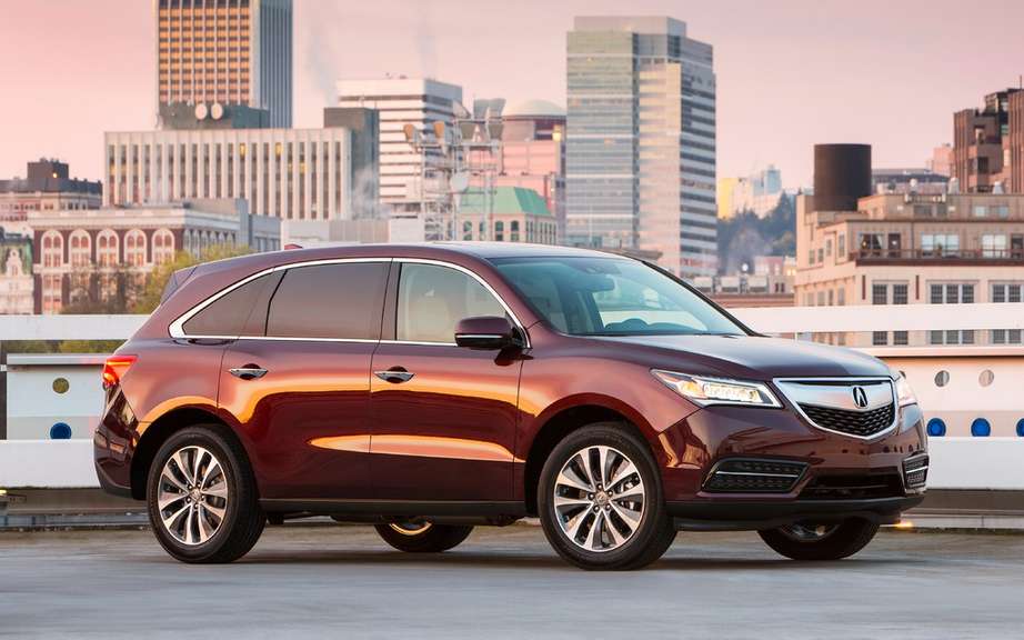 Acura recalls 3 074 MDX 2014 in Canada picture #3