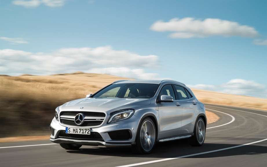 Start of production of the Mercedes-Benz GLA picture #2