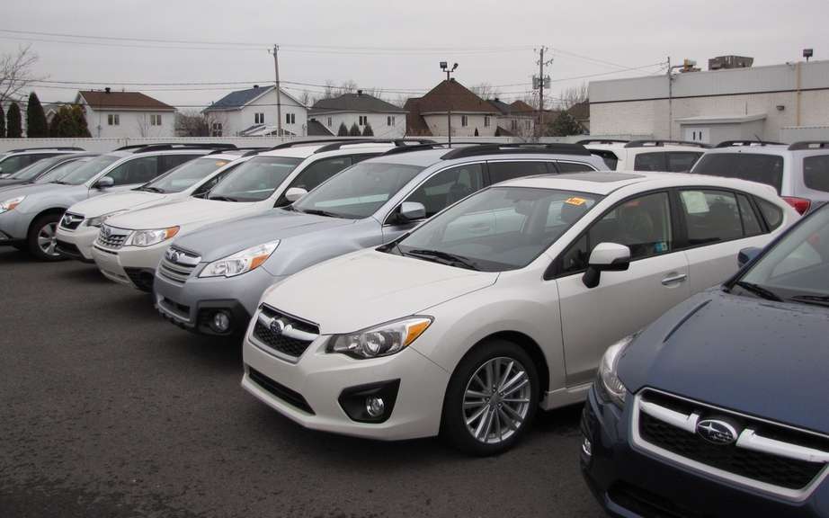 Subaru Canada: record sales