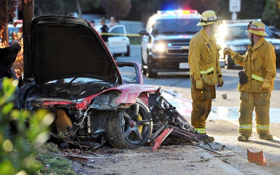 The actor Paul Walker who had died in a car accident