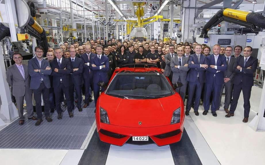 Lamborghini Gallardo assembles his last picture #4