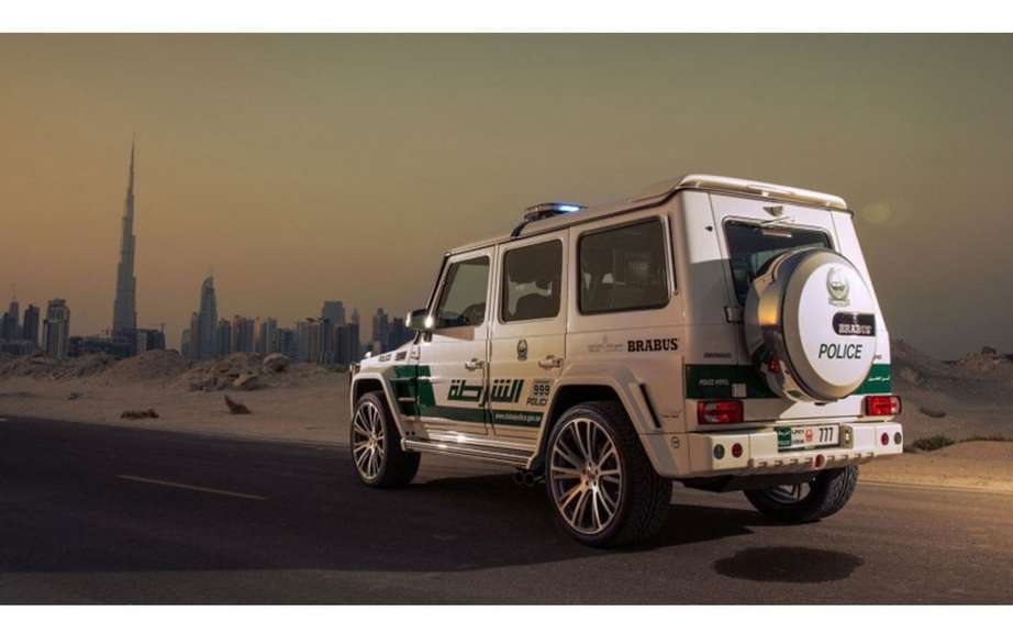 Brabus B63S-700 Widestar, hello police! picture #3