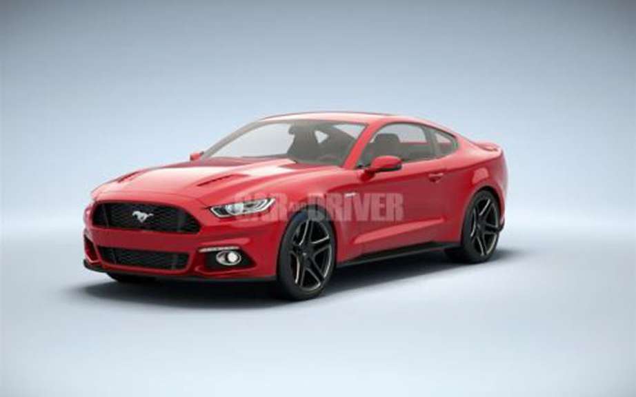 Car & Driver unveiled the Ford Mustang 2015! picture #8