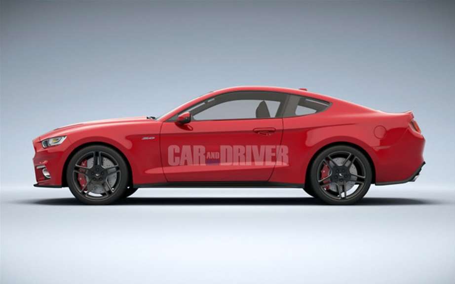 Car & Driver unveiled the Ford Mustang 2015! picture #9