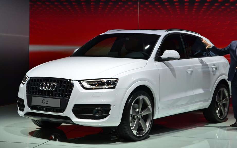 Audi Q3 sold in North America