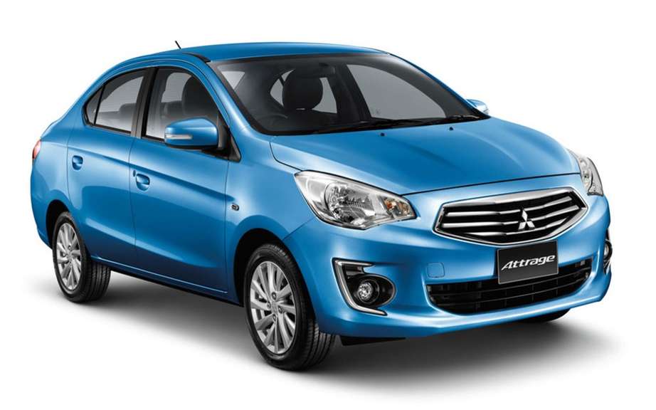 Mitsubishi Mirage sedan has a dream for America picture #5