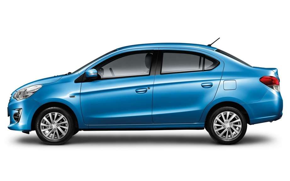 Mitsubishi Mirage sedan has a dream for America picture #7