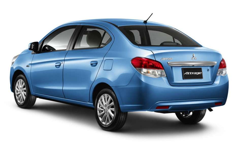 Mitsubishi Mirage sedan has a dream for America picture #8