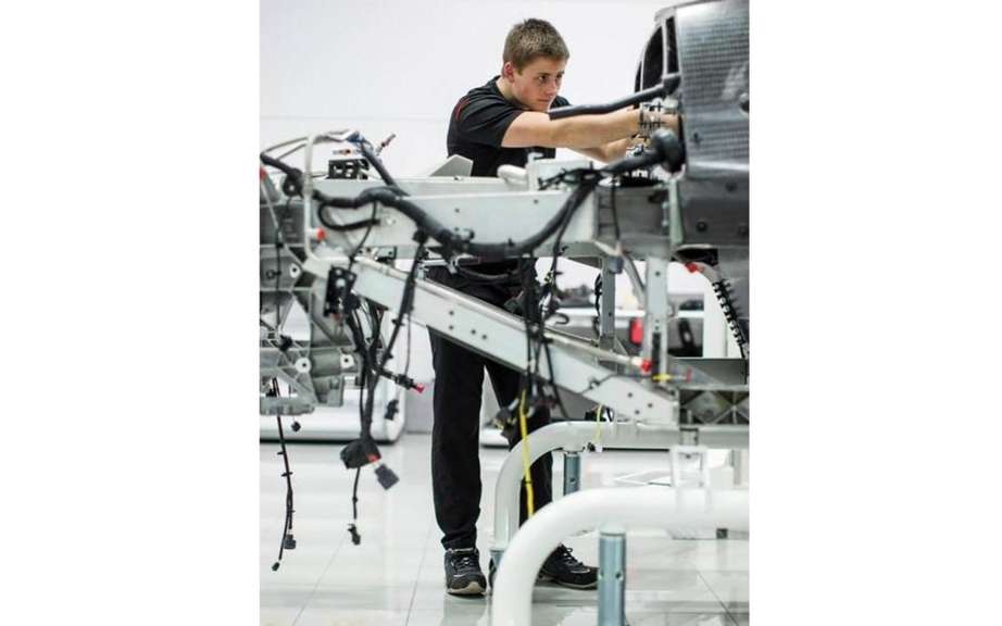 McLaren confirms the beginning of the production of P1 picture #10