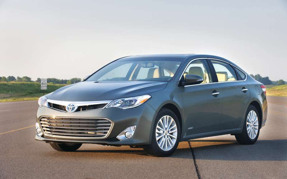 The 2013 Toyota Avalon receives two awards in Quebec