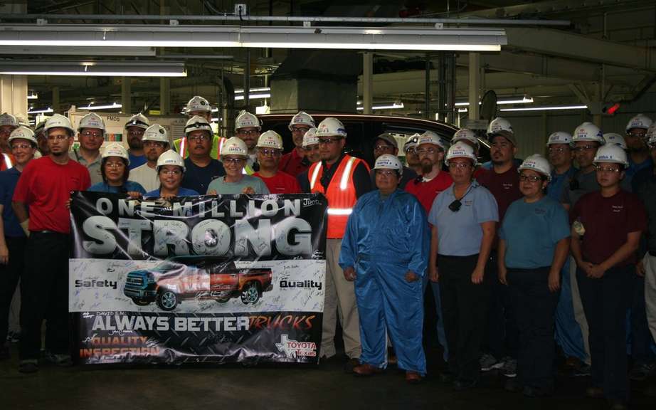 A million ... and it's not over! Toyota produced its millionth truck Texas picture #7