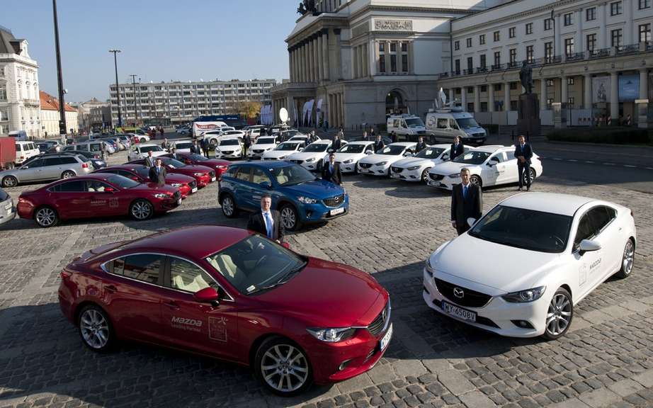 Mazda, official partner of the World Summit of Nobel Peace Prize