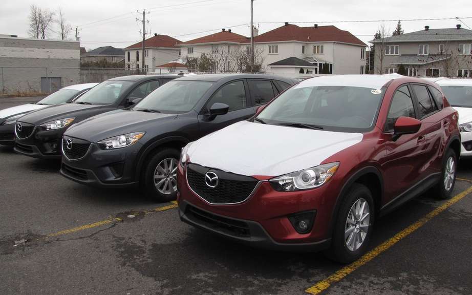 Results sale of Mazda Canada for the month of August 2013 picture #2