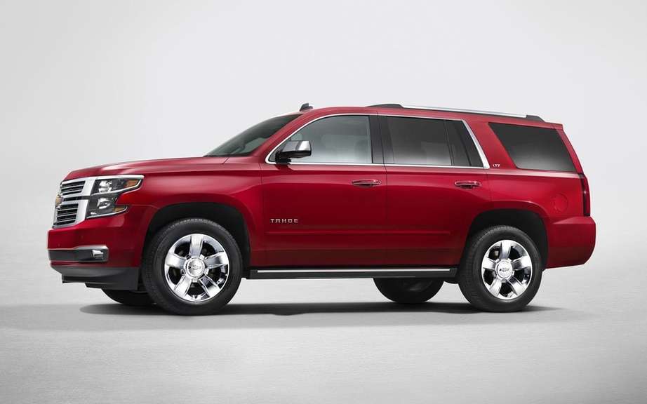 GM presents its large SUV 2015 picture #14