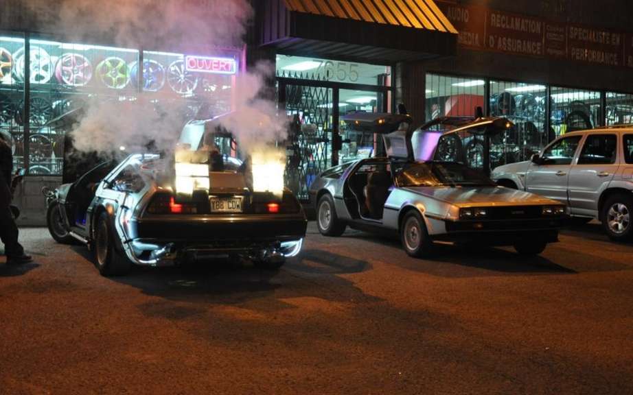 The DeLorean from Back to the Future in Montreal this weekend picture #2