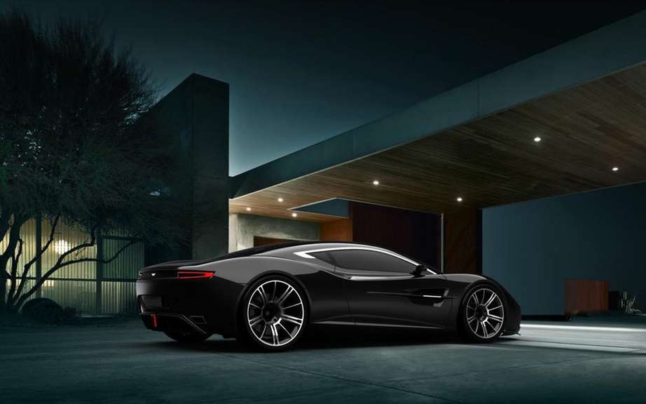 Aston Martin Concept DBC: the work of Samir Sadikhov picture #4