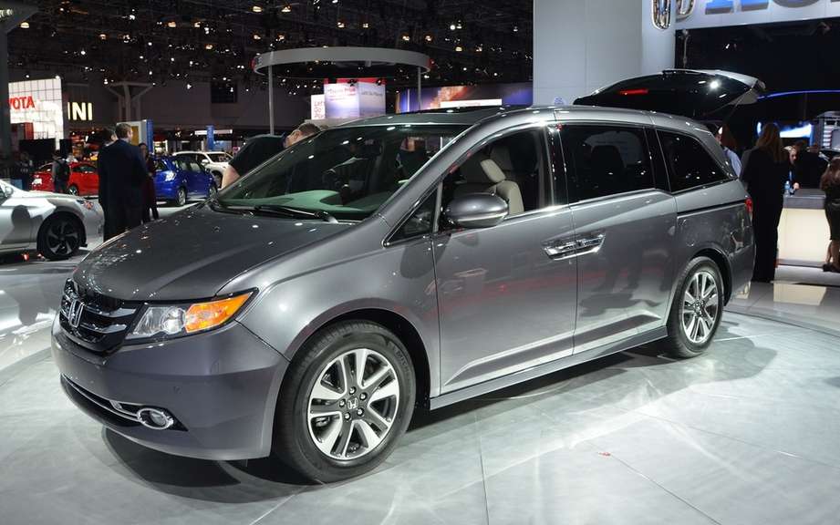 IIHS: 1st prize safety of vehicles delivered to the Honda Odyssey
