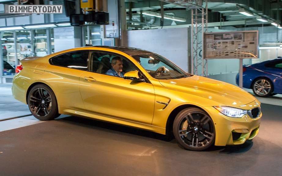 BMW M4 2015 production debute picture #6