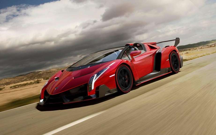 Veneno Lamborghini Roadster: 6.5-liter V12 and 750 horsepower picture #1