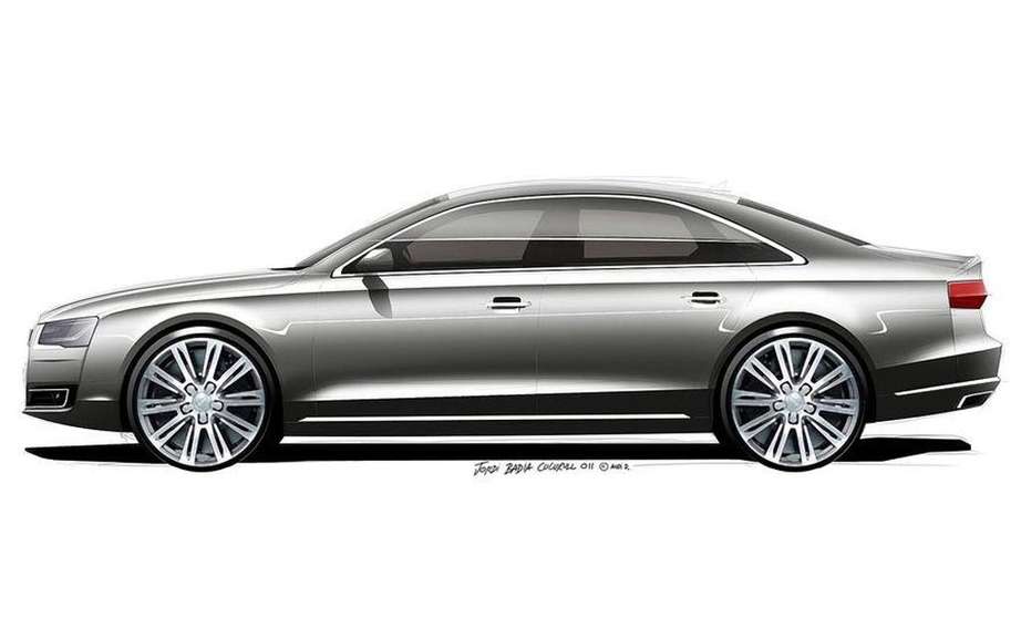 Audi A8 2014 UNVEILED tomorrow on the Web picture #4