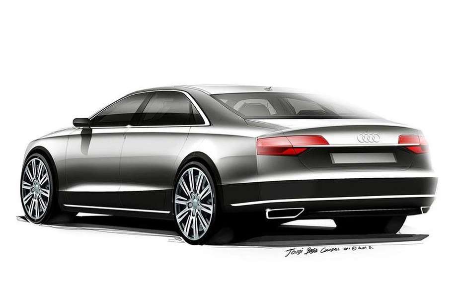 Audi A8 2014 UNVEILED tomorrow on the Web picture #5