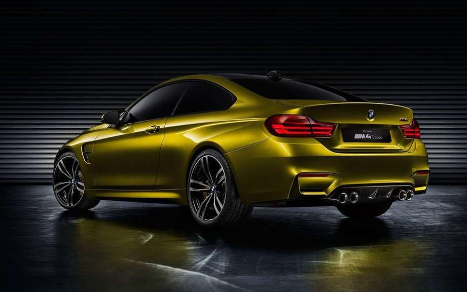 BMW M4 Coupe Concept featuring a Pebble Beach picture #5