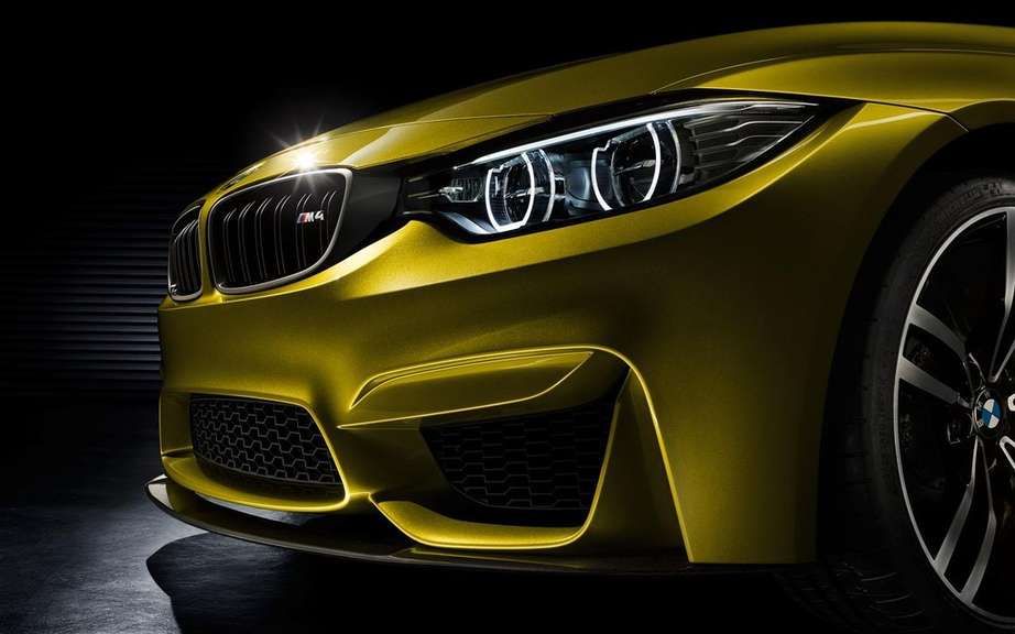 BMW M4 Coupe Concept featuring a Pebble Beach picture #8
