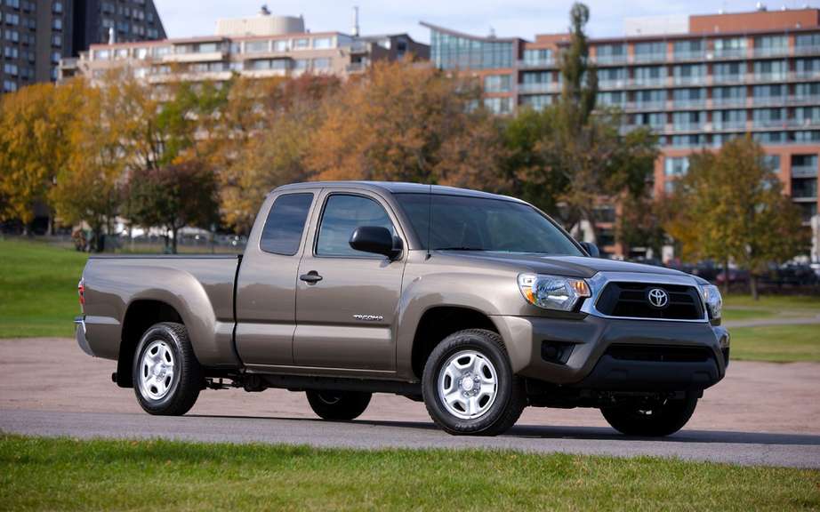 Toyota Canada recalls its Tacoma truck