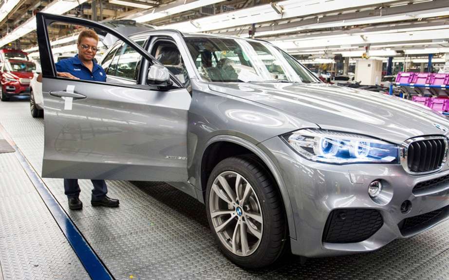 BMW X5 2014 start of production Spartanburg picture #4