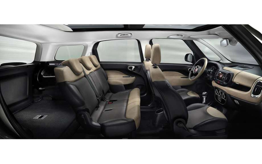 Fiat 500L Living a 5 +2 configuration picture #7