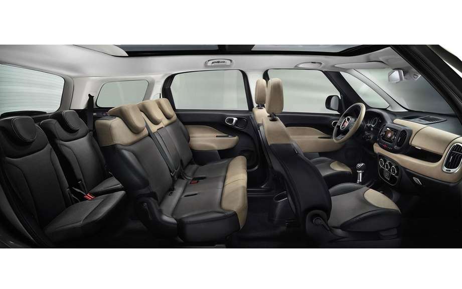 Fiat 500L Living a 5 +2 configuration picture #8