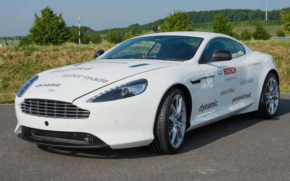 Aston Martin Bosch design and a rechargeable hybrid DB9 picture #5